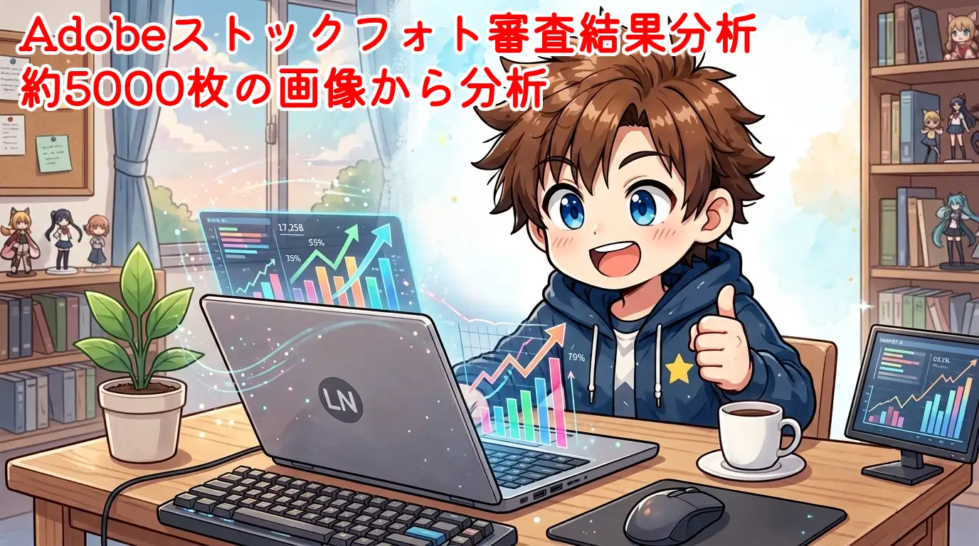 Adobe Stock審査データ分析アップデート｜データ3倍増でOK率はどう変わった？