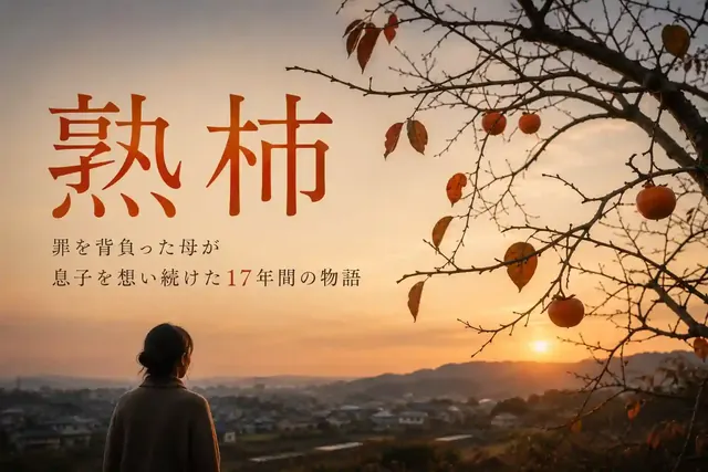 『熟柿』佐藤正午。罪を背負った母が息子を想い続けた17年間の物語