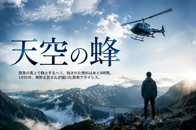 『天空の蜂』東野圭吾が1995年に描いた原発クライシス。今読んでも色あせない問題提起