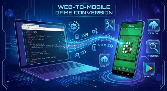AIで作ったオセロゲームをスマホで遊べるようにするぞ｜TWA環境構築入門