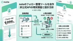 noteのフォロー整理ツールを自作｜非公式APIの現状調査と設計方針