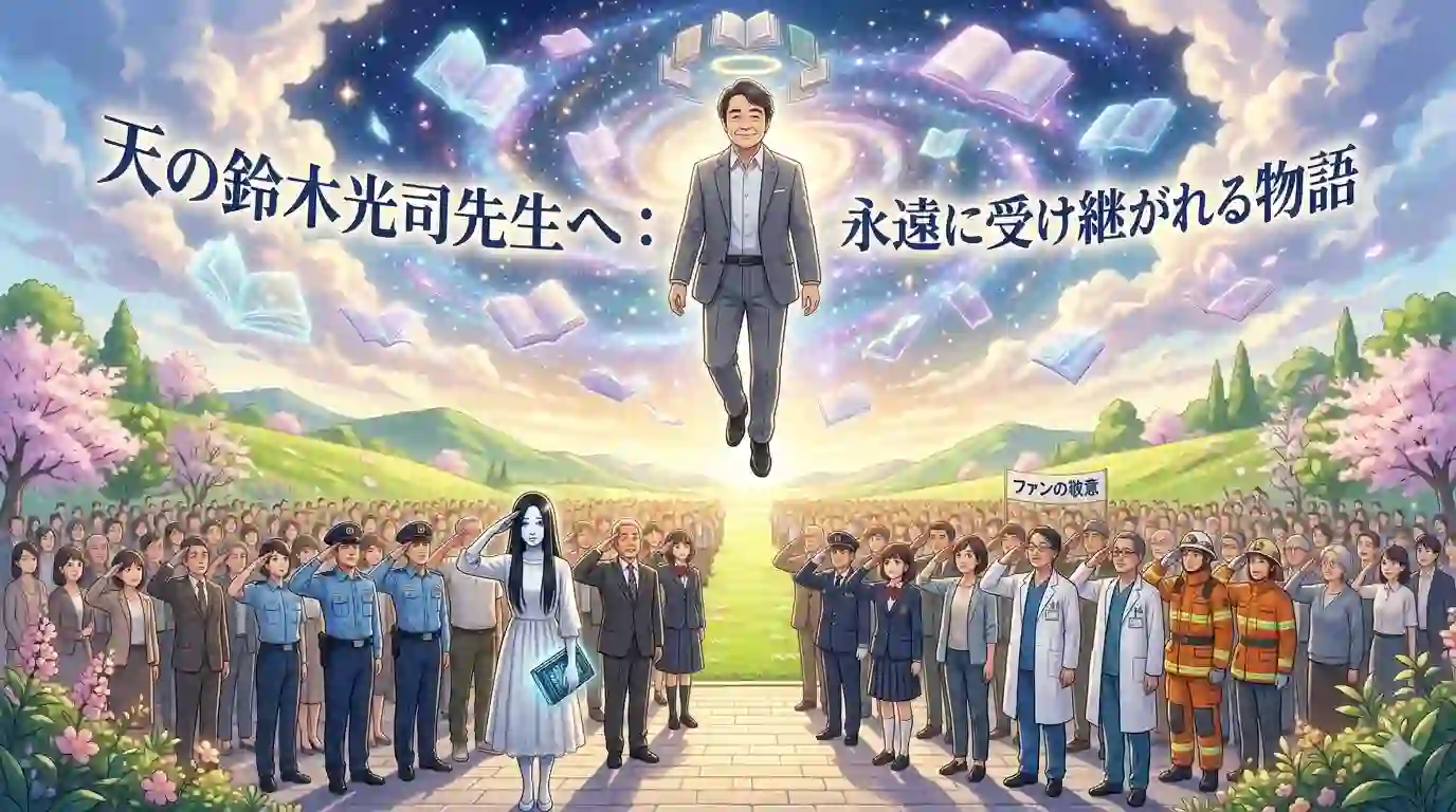 鈴木光司さんへ感謝と追悼の思い画像